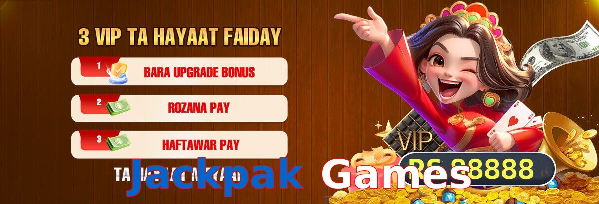 Jackpak Games hero visual